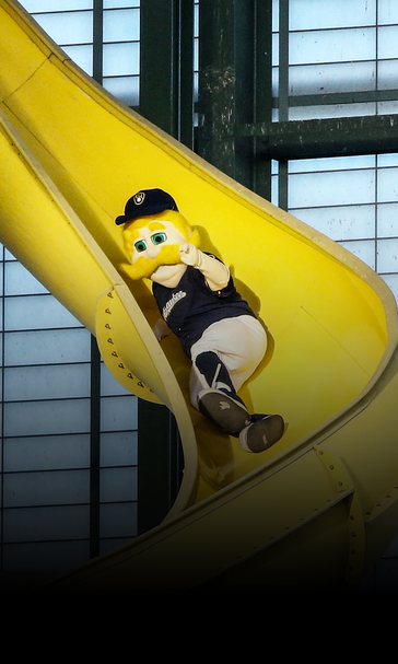 Dodgers announcer breaks wrist on Brewers' home-run slide